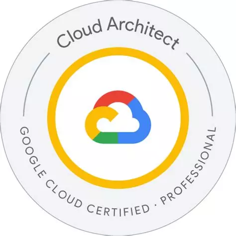 Google Cloud Professional Cloud Architect Certification Badge